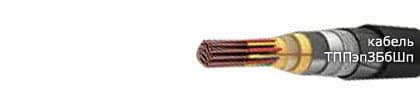 Кабели ТППэпЗББШп 100х2х0,4